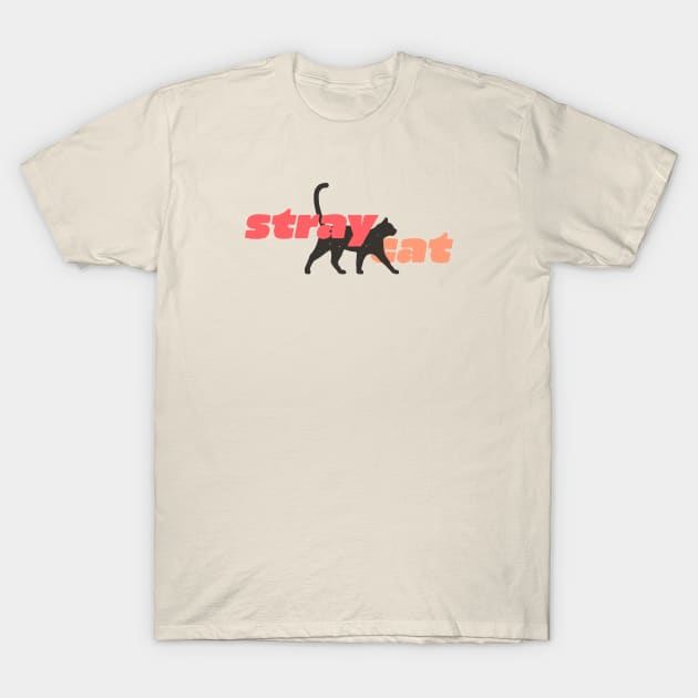 Stray Cat T-Shirt by attadesign